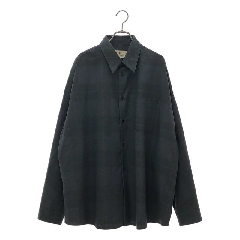 MARNI / マルニ | 2020AW | トロピカルウール チェック オーバーシャツ | 50 | メンズ