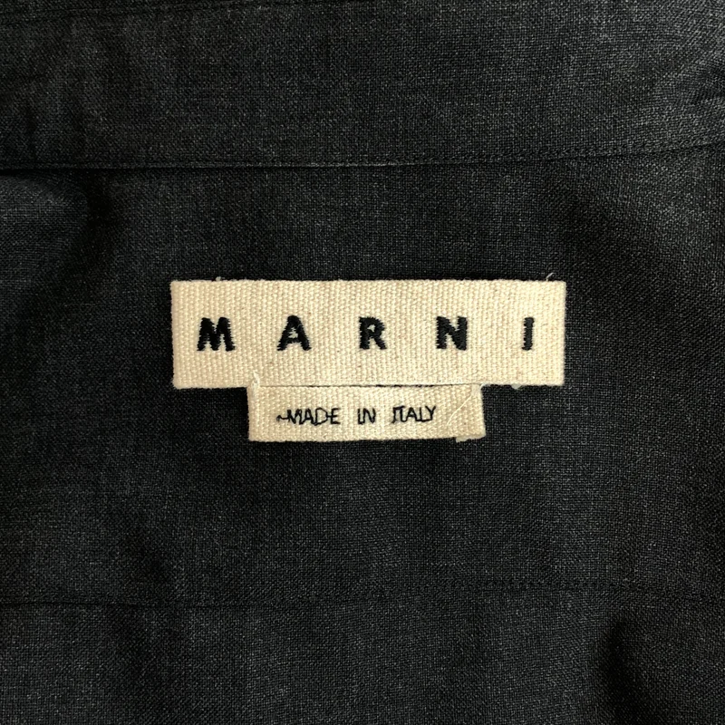 MARNI / マルニ | 2020AW | トロピカルウール チェック オーバーシャツ | 50 | メンズ