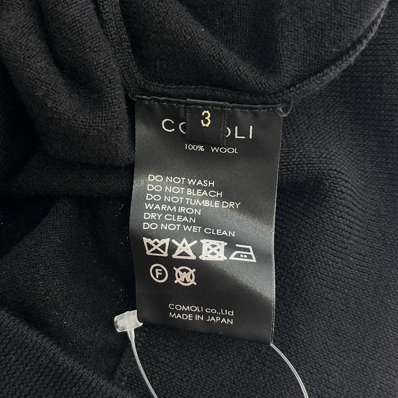 COMOLI / コモリ | 2025AW | ウールニット ジップパーカ | 3 | メンズ