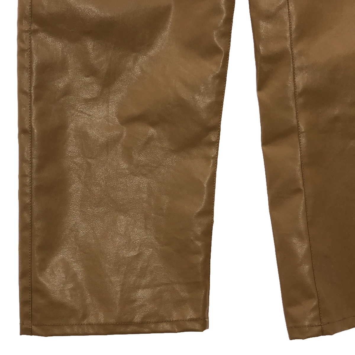 Mame Kurogouchi / マメクロゴウチ | 2024SS | Coated Cotton Gabardine Wide Trousers ギャバジン パンツ | 1 | レディース