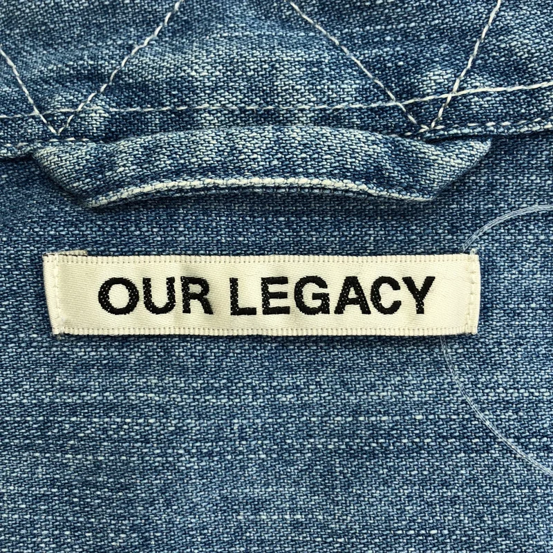 OUR LEGACY / アワーレガシー | ABOVE SHIRT  Vintage Denim / ヴィンテージ加工 オーバーデニムシャツ | 48 | メンズ
