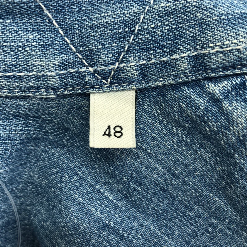 OUR LEGACY / アワーレガシー | ABOVE SHIRT  Vintage Denim / ヴィンテージ加工 オーバーデニムシャツ | 48 | メンズ