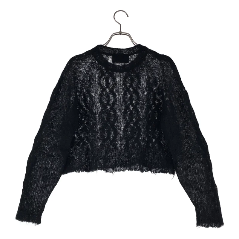 Simone Rocha / シモーネロシャ | ウール ショートジャギーニット | S | レディース