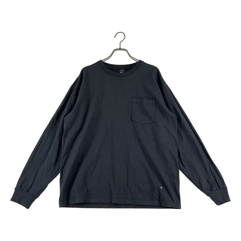 POST O'ALLS / ポストオーバーオールズ | ロングスリーブ ポケットTシャツ | L | メンズ