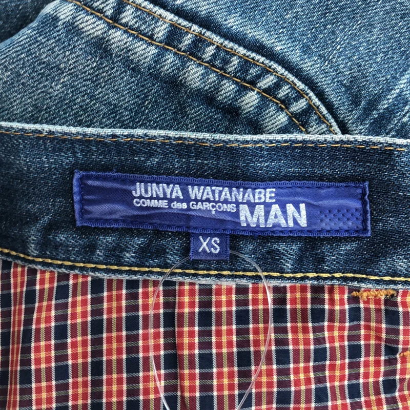 JUNYAWATANABE COMMEdesGARCONS MAN / ジュンヤワタナベマン | シンチバック ストレートデニムパンツ | XS | メンズ