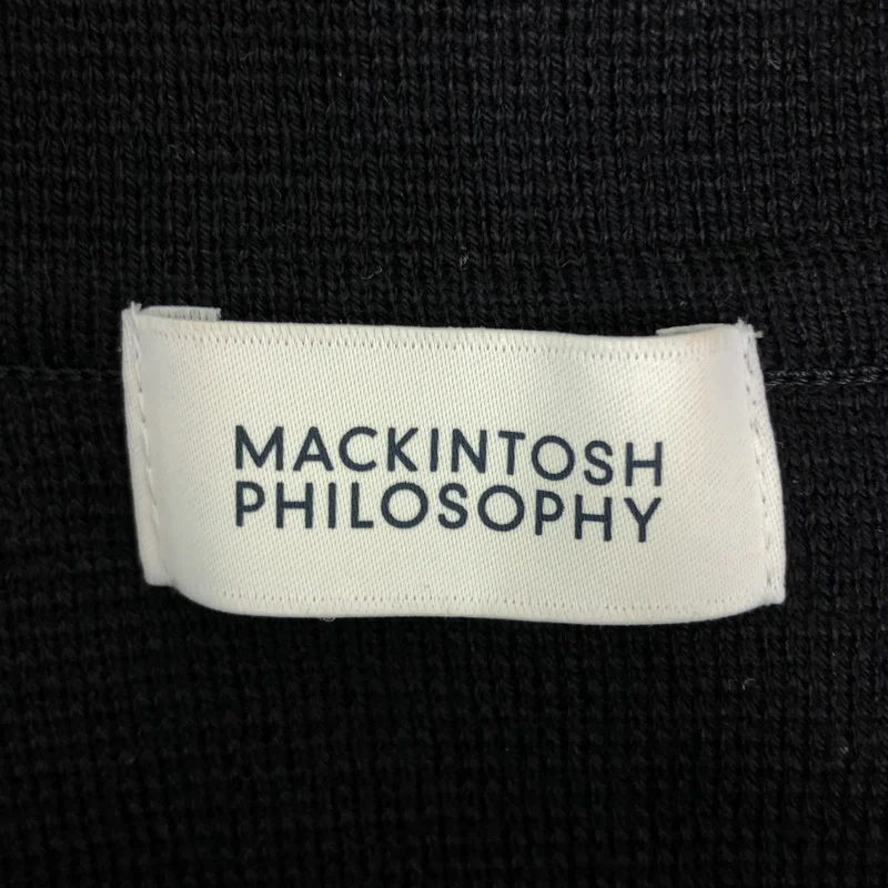 MACKINTOSH PHILOSOPHY / マッキントッシュフィロソフィー | ニット ドッキング ワンピース | 38 | レディース