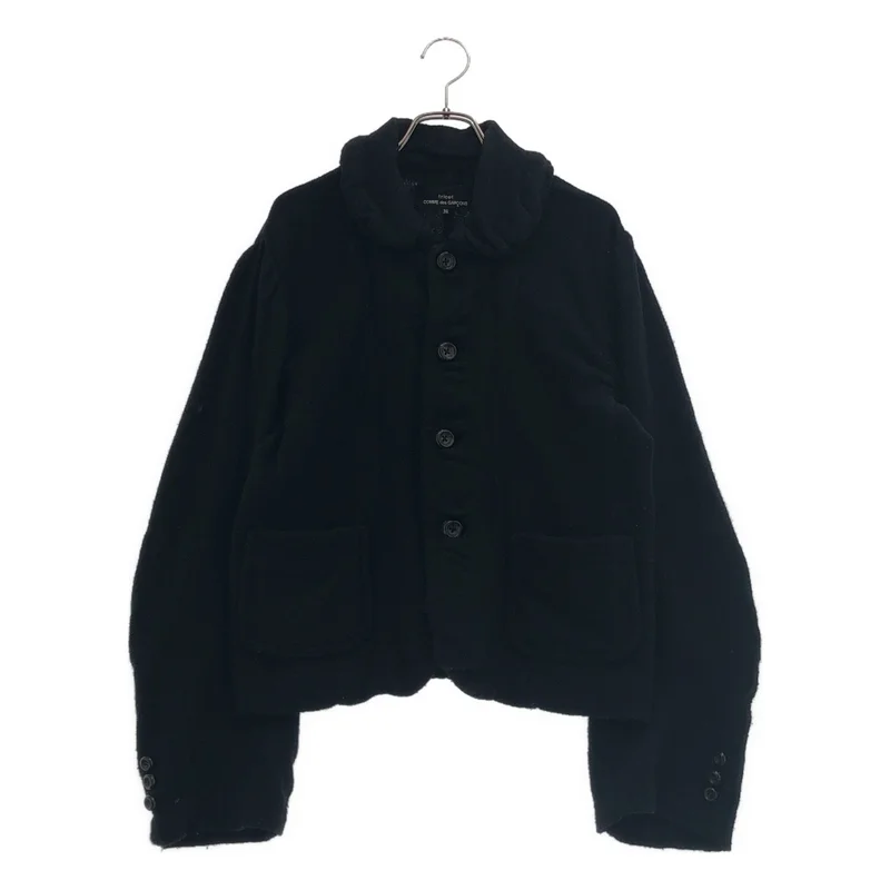 tricot COMME des GARCONS / トリココムデギャルソン | 2012AW | ウール ラウンドカラージャケット | M | レディース