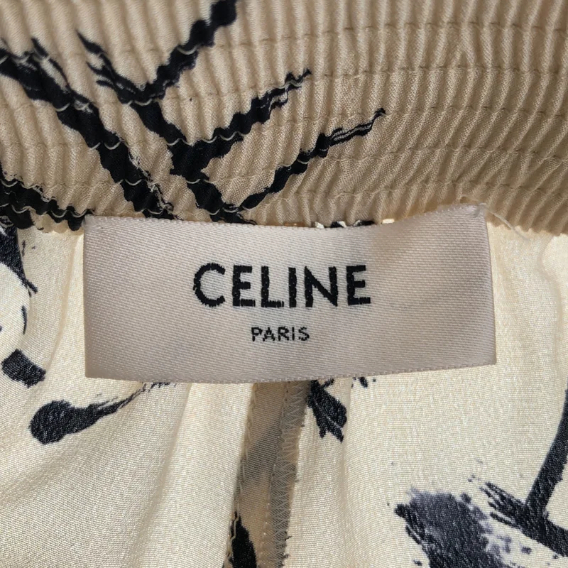 CELINE / セリーヌ | シルク トリオンフ グラフィックロゴ ショートパンツ |