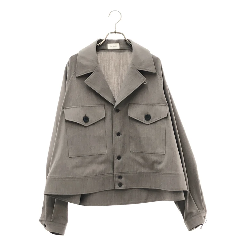 THE RERACS / ザリラクス | 2025AW | ウール CPO クロップドシャツ ジャケット | 38 | レディース
