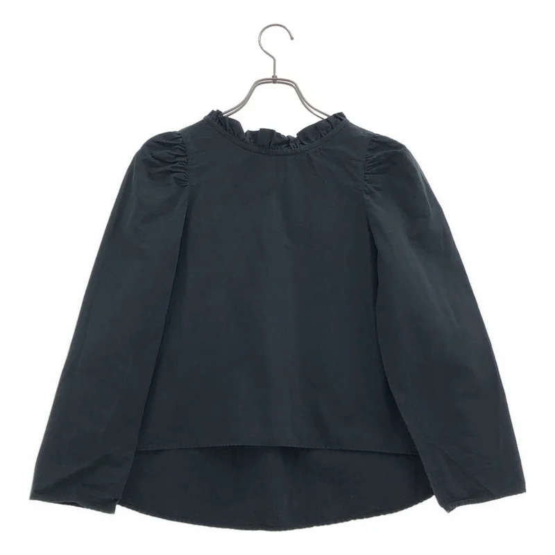 Atlantique Ascoli / アトランティックアスコリ | コットン リネン スキッパーフリル プルオーバー | 1 | レディース