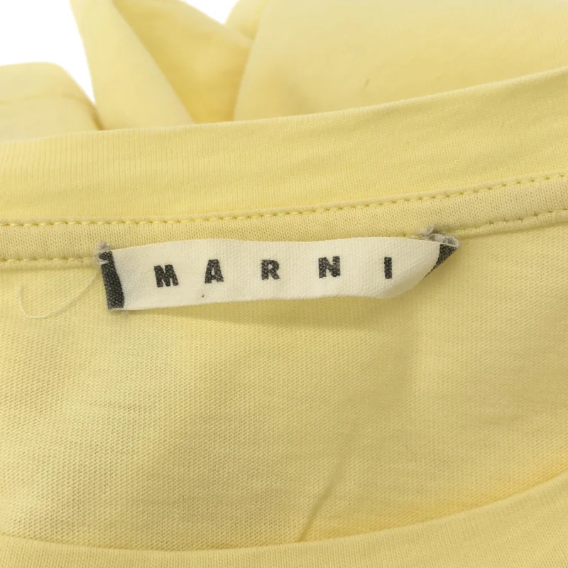 MARNI / マルニ | コットン クルーネック Tシャツ カットソー | 38 | レディース