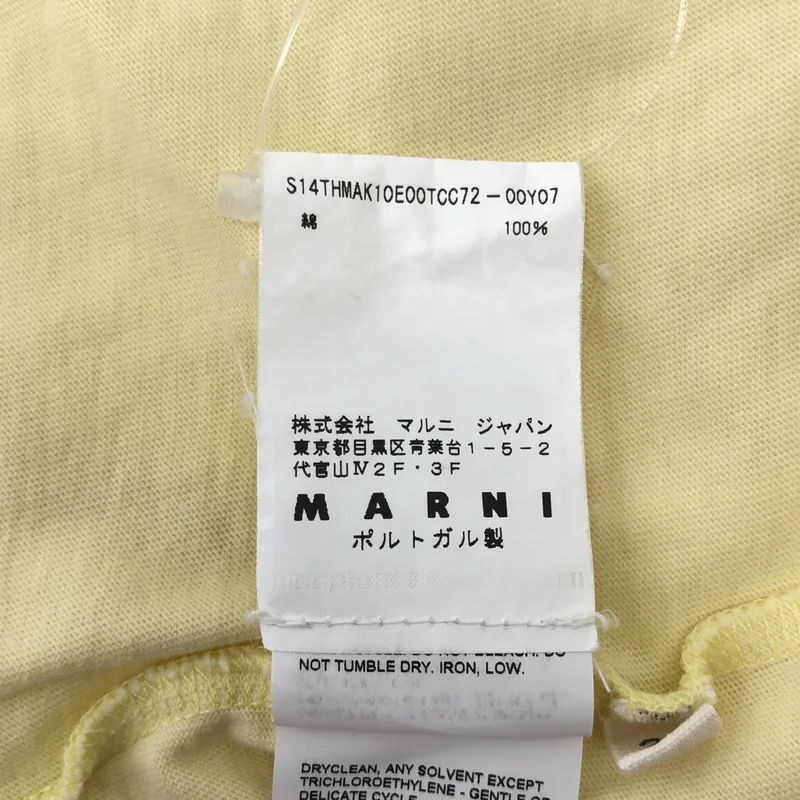 MARNI / マルニ | コットン クルーネック Tシャツ カットソー | 38 | レディース