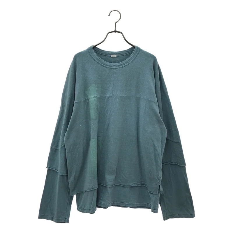 Fujimoto / フジモト | 2024AW | ペンキ加工 ロングスリーブ レイヤードTシャツ | 1 | メンズ