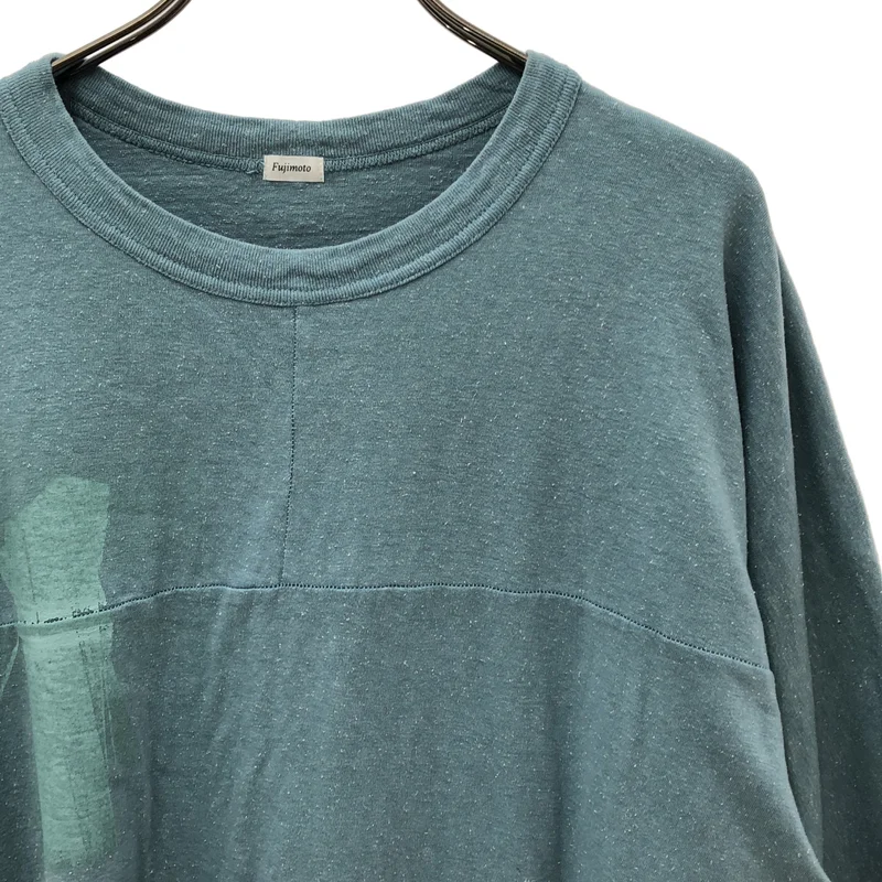 Fujimoto / フジモト | 2024AW | ペンキ加工 ロングスリーブ レイヤードTシャツ | 1 | メンズ