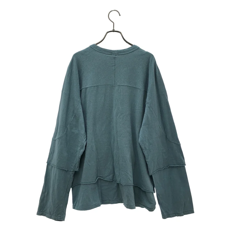 Fujimoto / フジモト | 2024AW | ペンキ加工 ロングスリーブ レイヤードTシャツ | 1 | メンズ