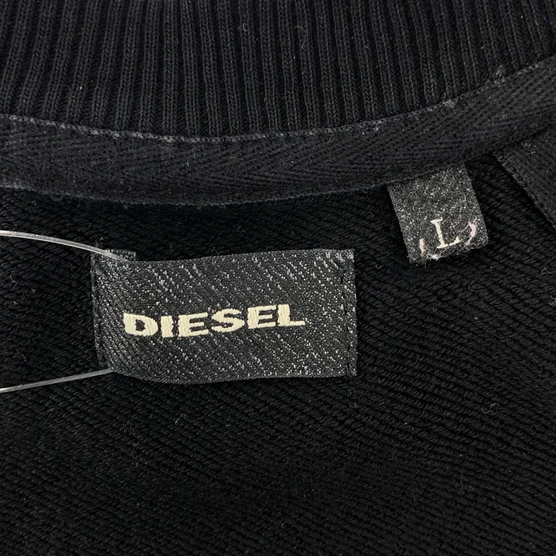 DIESEL / ディーゼル | ロゴジップ スウェット トレーナー | L | メンズ