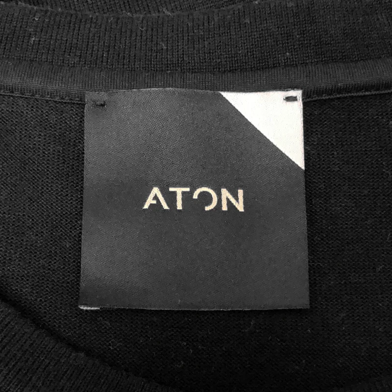 ATON / エイトン | コットン クルーネック ロングスリーブTシャツ | 2 | レディース
