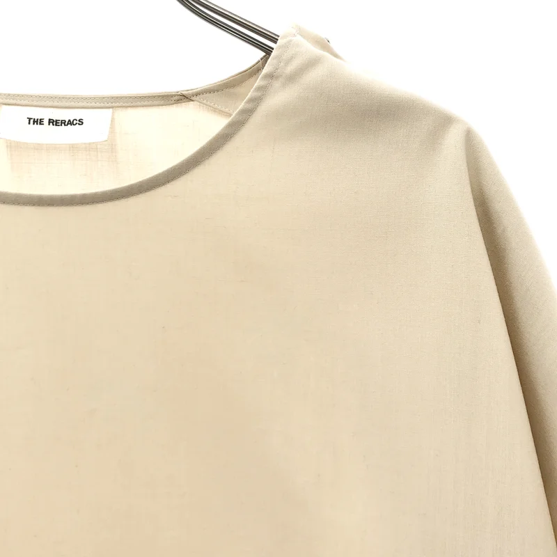 THE RERACS / ザリラクス | 2024SS | SIDE ZIP PULLOVER SHIRT サイドジッププルオーバーシャツ | 48 | メンズ