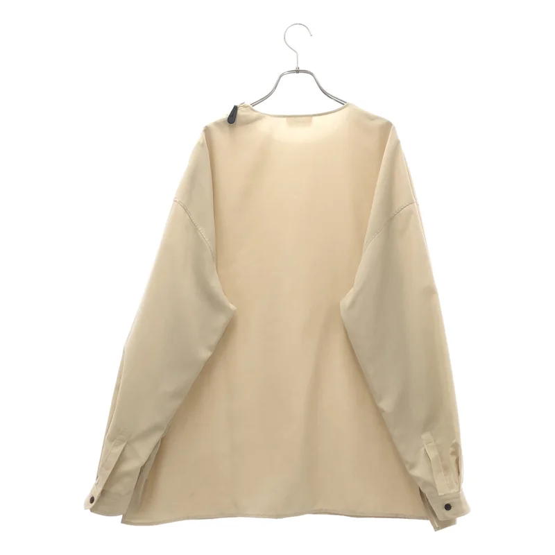 THE RERACS / ザリラクス | 2024SS | SIDE ZIP PULLOVER SHIRT サイドジッププルオーバーシャツ | 48 | メンズ