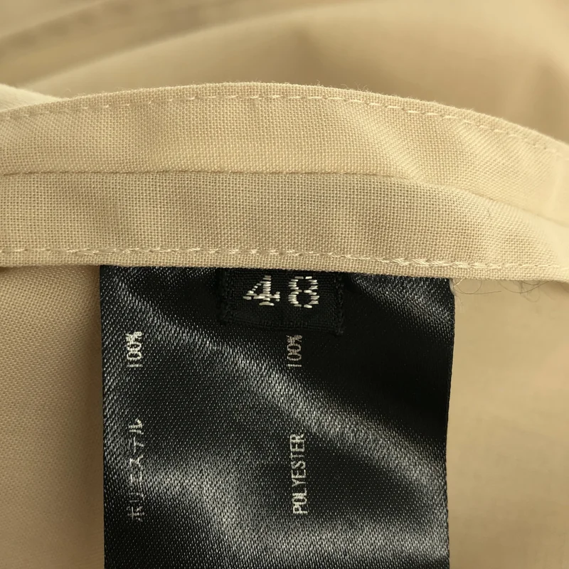THE RERACS / ザリラクス | 2024SS | SIDE ZIP PULLOVER SHIRT サイドジッププルオーバーシャツ | 48 | メンズ