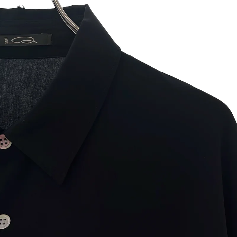 L.Q. Y's for men / エルキュー ワイズフォーメン | レーヨン パッチワーク シャツ |