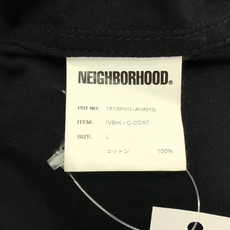 NEIGHBORHOOD / ネイバーフッド | ロゴ プリント ショップコート | L | メンズ