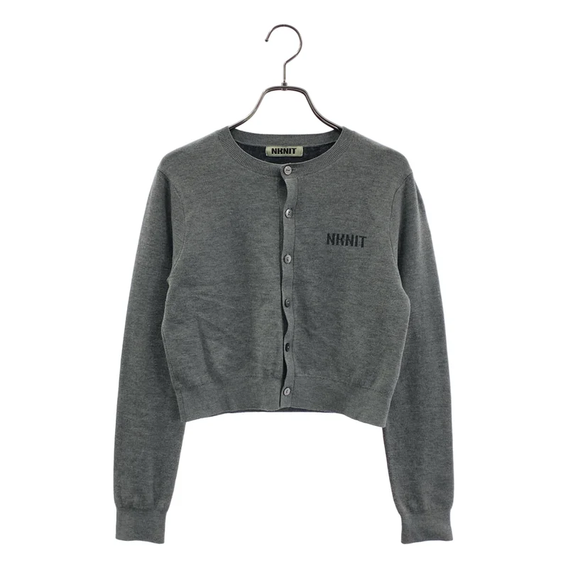 NKNIT / ンニット | logo KNIT cardigan ニット カーディガン |
