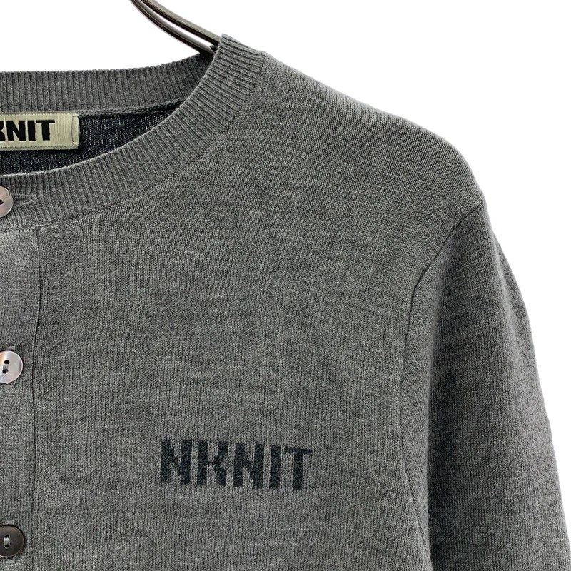 NKNIT / ンニット | logo KNIT cardigan ニット カーディガン |