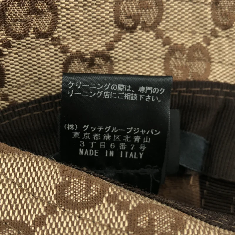 GUCCI / グッチ | GGキャンベス バケットハット | L | その他