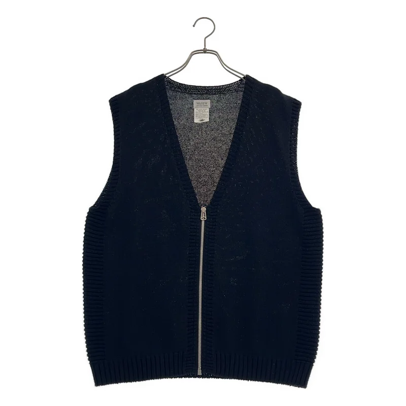 WASEW / ワソー | VIRGIN ZIP VEST ニット ベスト | M | メンズ