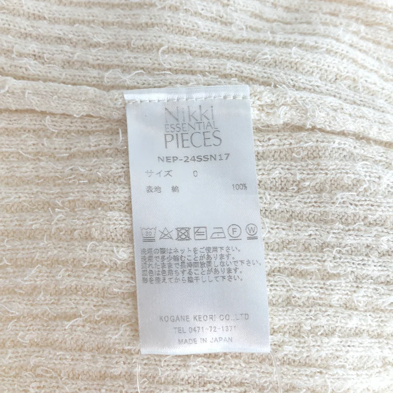 Nikki ESSENTIAL PIECES / ニッキエッセンシャルピーシーズ | タンクトップ NEP-24SSN17 | 0 | レディース