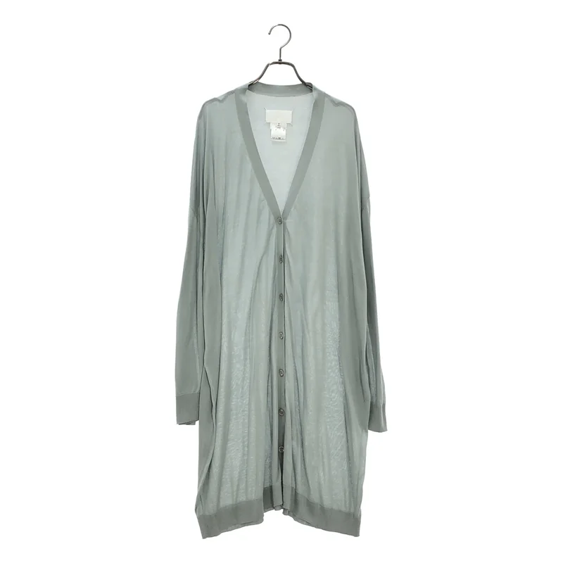 Maison Margiela / メゾンマルジェラ | シルク100% ロング カーディガン S29HA0487 | S | レディース