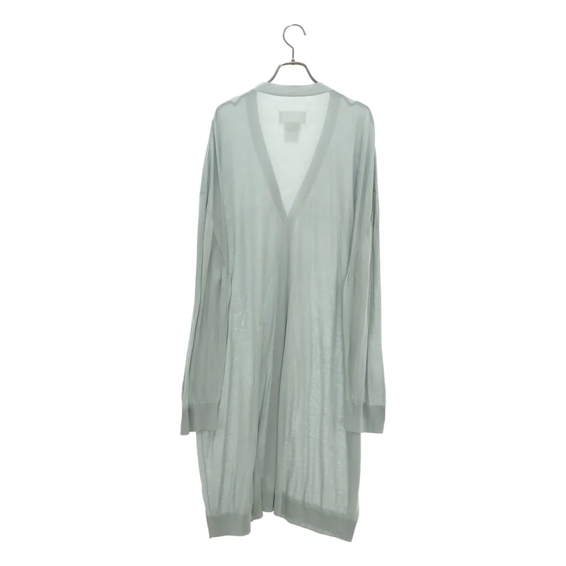 Maison Margiela / メゾンマルジェラ | シルク100% ロング カーディガン S29HA0487 | S | レディース