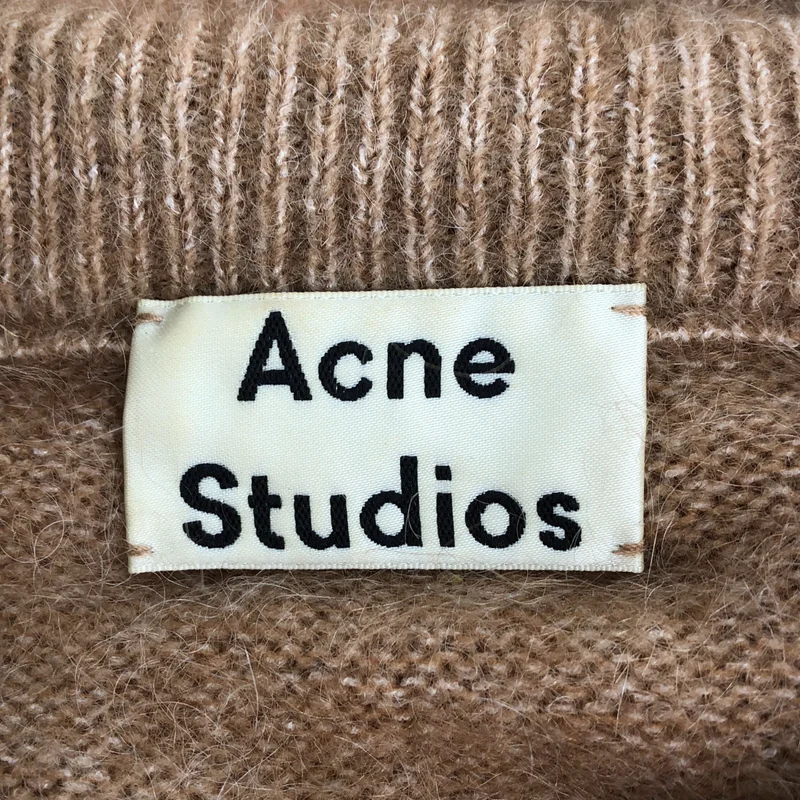 Acne Studios / アクネストゥディオズ | DORAMATIC MOH / ウール モヘヤ混 クルーネックニット | XXS | レディース