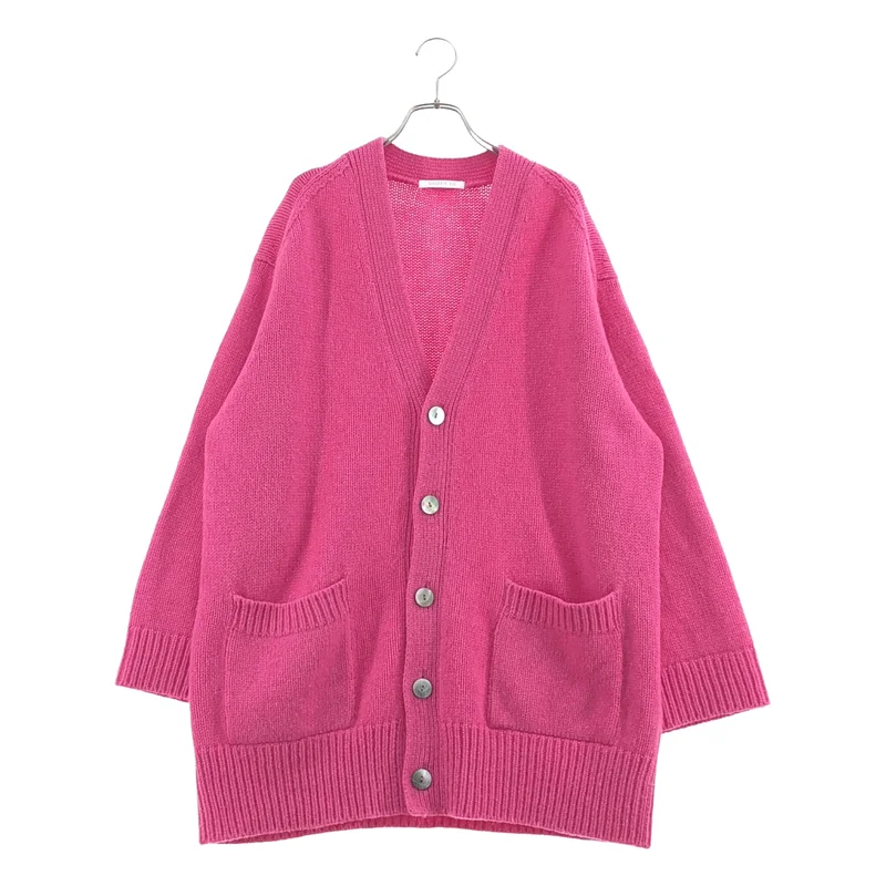 GALERIE VIE / ギャルリーヴィー | ファインウール Vネックロングカーディガン | S | レディース
