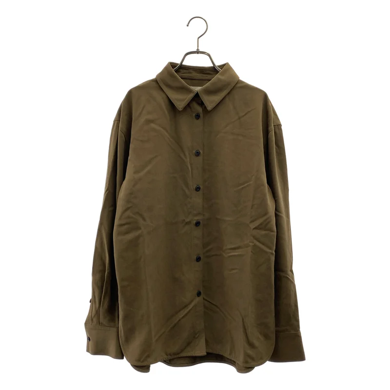 TODAYFUL / トゥデイフル | 2025AW | Peachskin Over Shirts / ピーチスキン オーバーシャツ | F | レディース