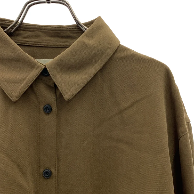 TODAYFUL / トゥデイフル | 2025AW | Peachskin Over Shirts / ピーチスキン オーバーシャツ | F | レディース