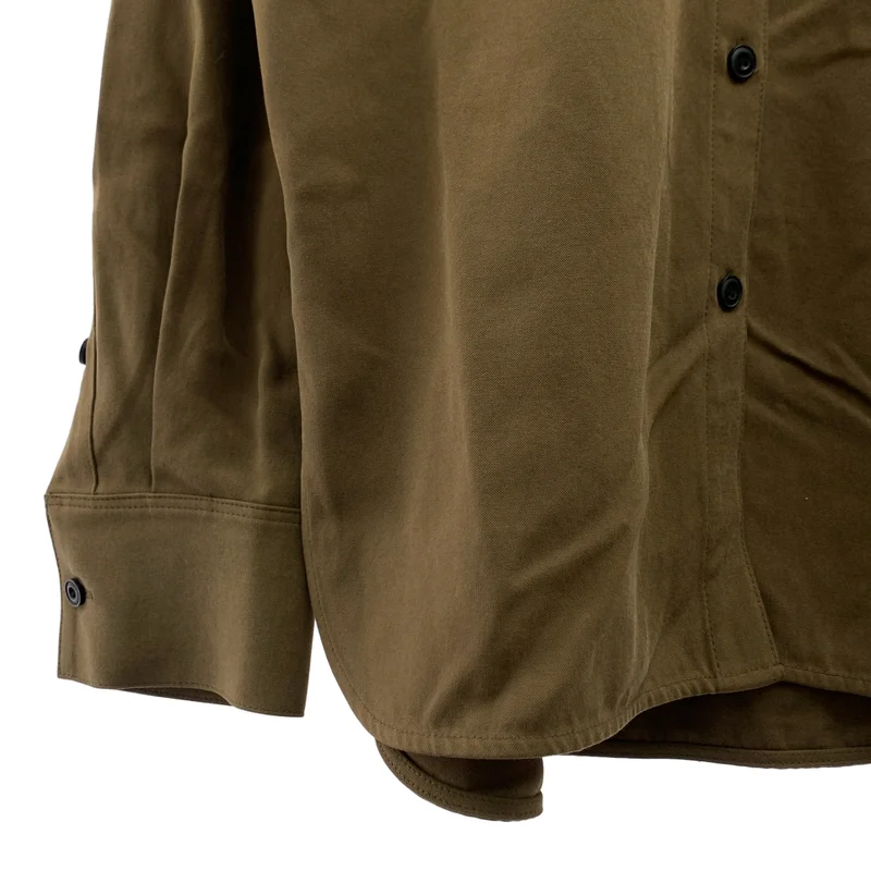 TODAYFUL / トゥデイフル | 2025AW | Peachskin Over Shirts / ピーチスキン オーバーシャツ | F | レディース