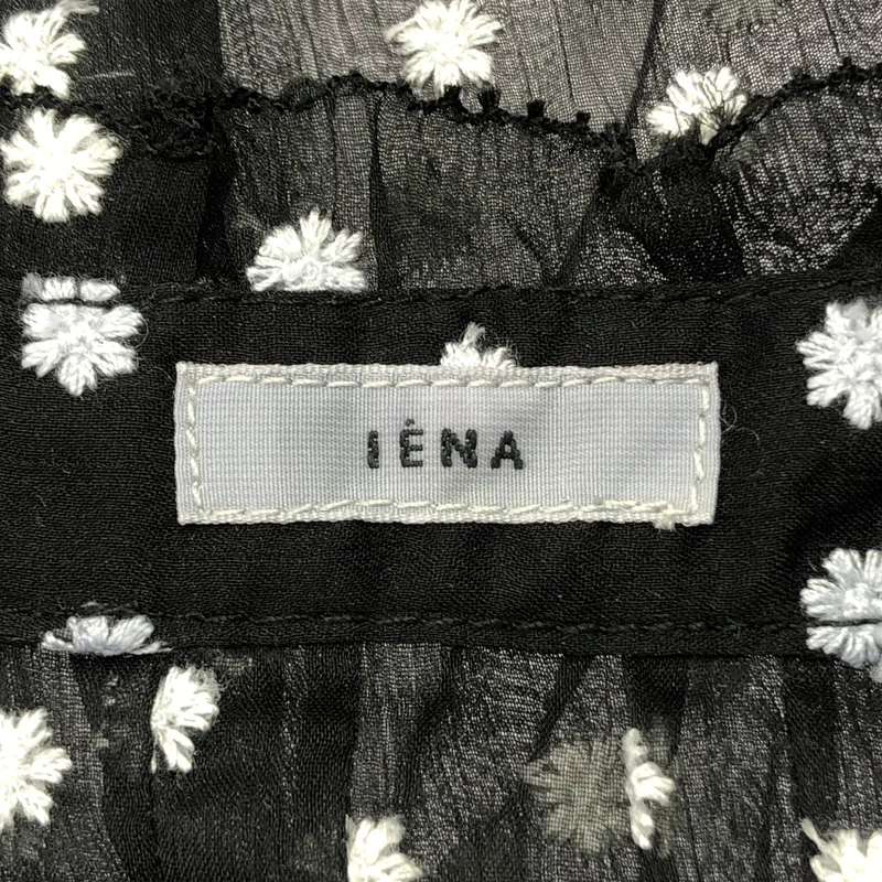 IENA / イエナ | 楊柳フリルピンタックブラウス シャツ |