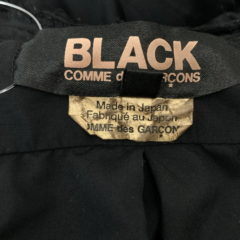 BLACK COMME des GARCONS / ブラックコムデギャルソン | 2018SS | ポリエステル フリル装飾 シャツ ブラウス | M | レディース