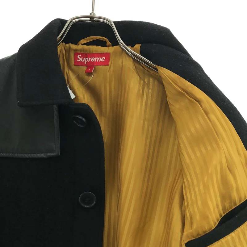 SUPREME / シュプリーム | 2012AW | Donkey Jacket レザー切替 ドンキージャケット | S | メンズ