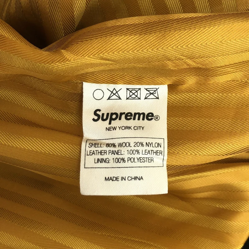 SUPREME / シュプリーム | 2012AW | Donkey Jacket レザー切替 ドンキージャケット | S | メンズ