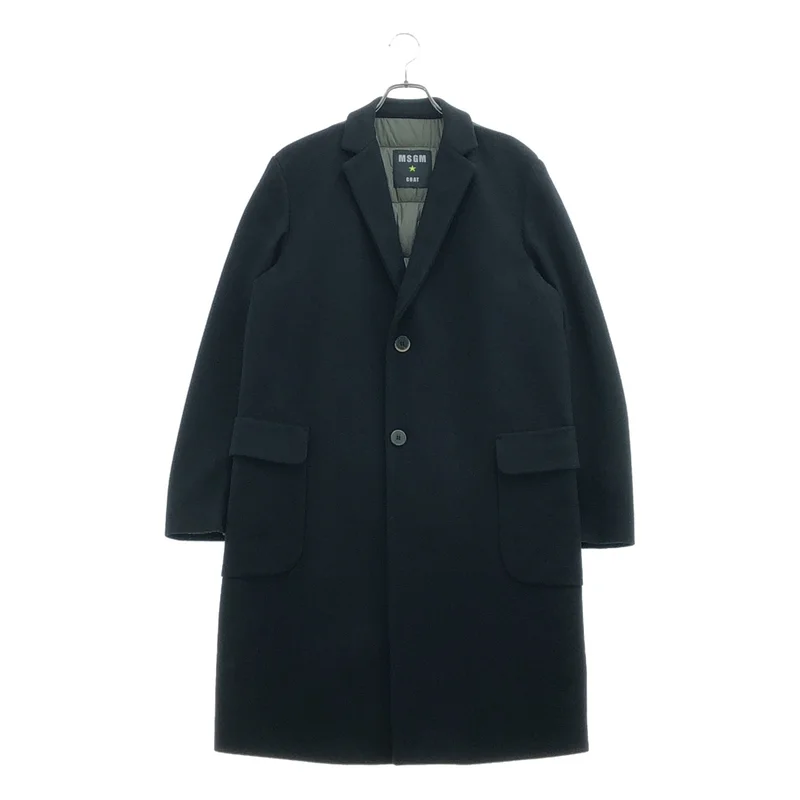MSGM / エムエスジーエム | 中綿切替チェスターコート 1940MC01 | 44 | メンズ
