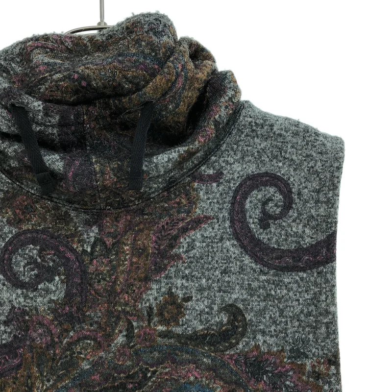 Engineered Garments / エンジニアドガーメンツ | ウール混 ペイズリー ノースリーブパーカー |