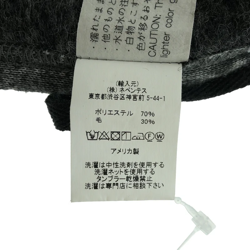 Engineered Garments / エンジニアドガーメンツ | ウール混 ペイズリー ノースリーブパーカー |