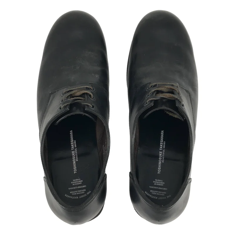 BEAUTIFUL SHOES / ビューティフルシューズ | aaron レザー プレーントゥシューズ | 24 | レディース