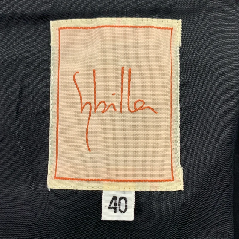 SYBILLA / シビラ | 総柄 タックデザイン プルオーバーワンピース | 40 | レディース