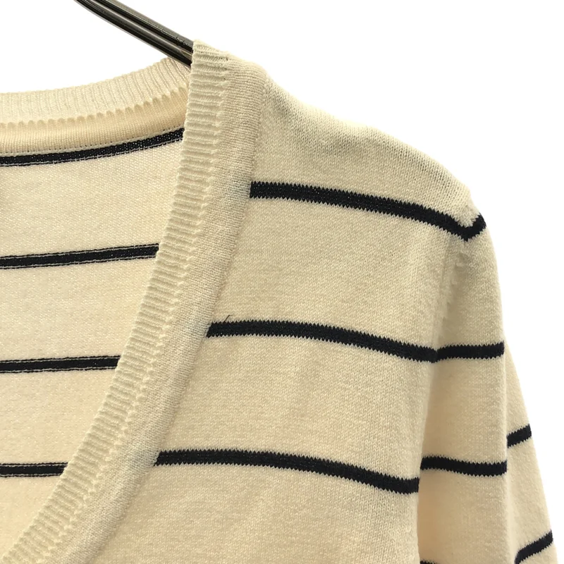 Max Mara / マックスマーラ | ボーダー ニット カーディガン | S | レディース