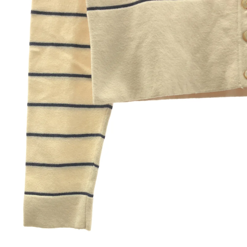 Max Mara / マックスマーラ | ボーダー ニット カーディガン | S | レディース
