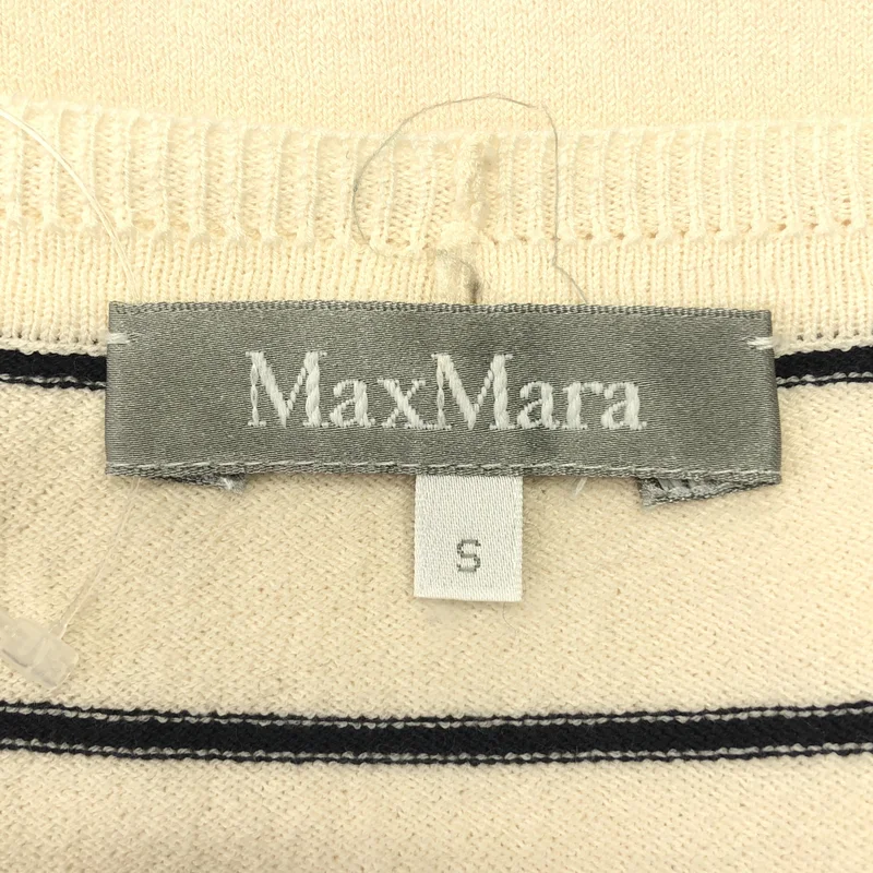 Max Mara / マックスマーラ | ボーダー ニット カーディガン | S | レディース